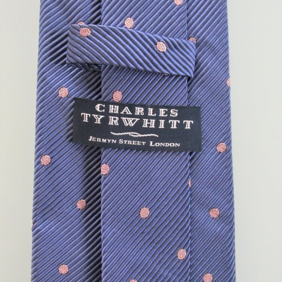 Charles Tyrwhitt Men's Silk Tie - Picture 4 of 4